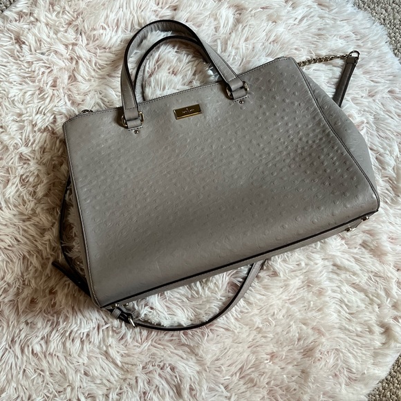 kate spade Handbags - Kate Spade Bristol Drive Ostrich Loren Bag